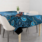 Adelaide Strikers NAIDOC Week 2026 Custom Tablecloth 50 Years Deadly Indigenous Art Glitter Effect