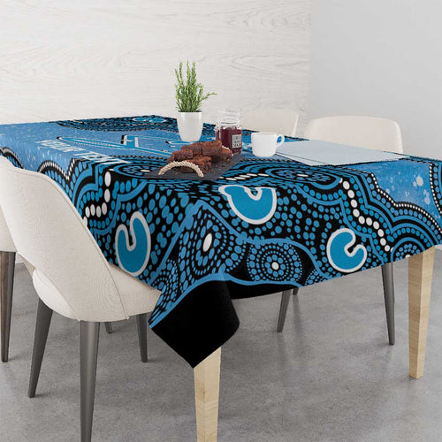 Adelaide Strikers NAIDOC Week 2026 Custom Tablecloth 50 Years Deadly Indigenous Art Glitter Effect