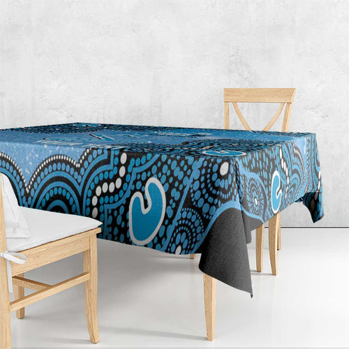 Adelaide Strikers NAIDOC Week 2026 Custom Tablecloth 50 Years Deadly Indigenous Art Glitter Effect