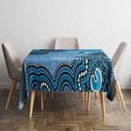 Adelaide Strikers NAIDOC Week 2026 Custom Tablecloth 50 Years Deadly Indigenous Art Glitter Effect