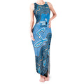 Adelaide Strikers NAIDOC Week 2026 Custom Tank Maxi Dress 50 Years Deadly Indigenous Art Glitter Effect