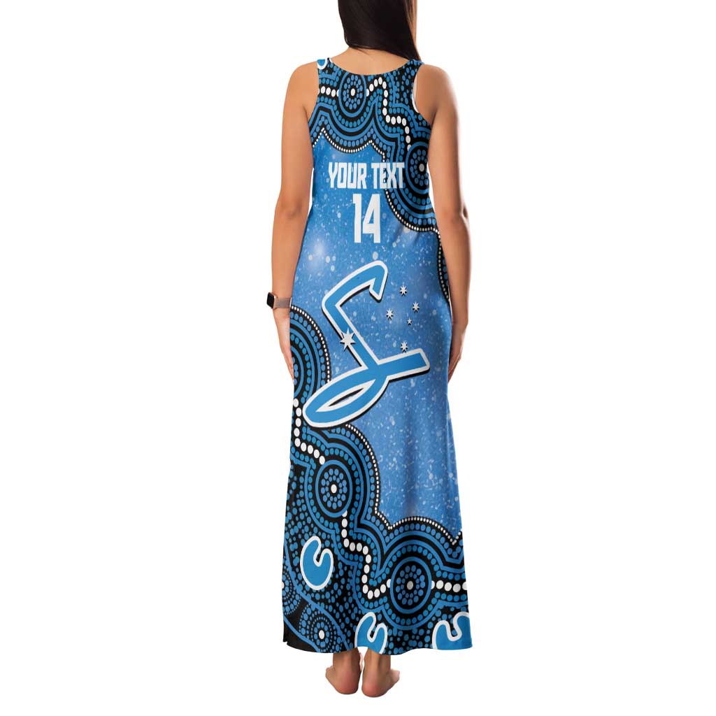 Adelaide Strikers NAIDOC Week 2026 Custom Tank Maxi Dress 50 Years Deadly Indigenous Art Glitter Effect