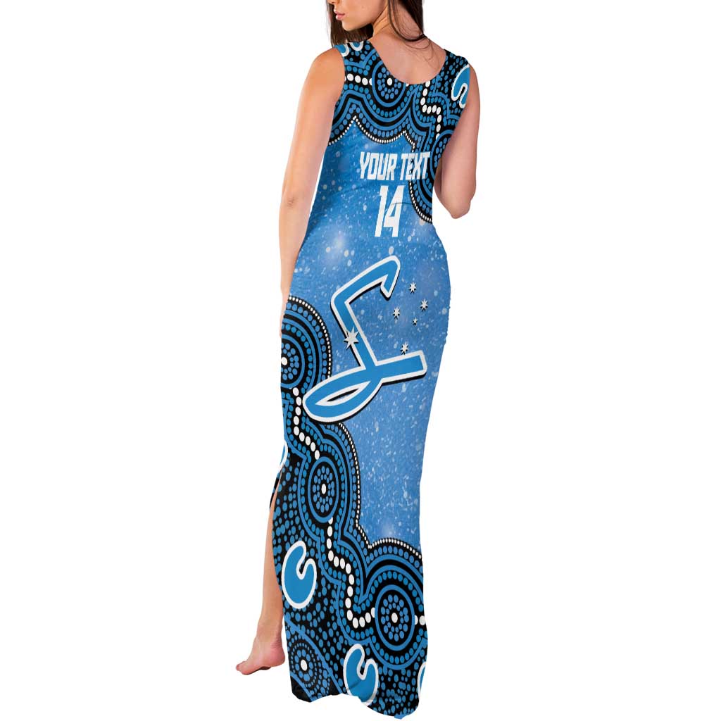 Adelaide Strikers NAIDOC Week 2026 Custom Tank Maxi Dress 50 Years Deadly Indigenous Art Glitter Effect