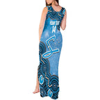 Adelaide Strikers NAIDOC Week 2026 Custom Tank Maxi Dress 50 Years Deadly Indigenous Art Glitter Effect