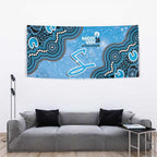 Adelaide Strikers NAIDOC Week 2026 Custom Tapestry 50 Years Deadly Indigenous Art Glitter Effect