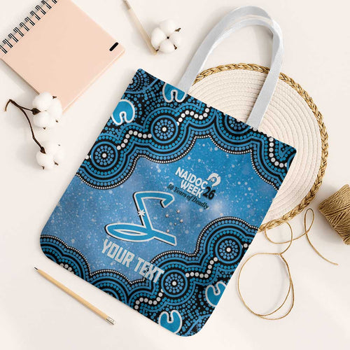 Adelaide Strikers NAIDOC Week 2026 Custom Tote Bag 50 Years Deadly Indigenous Art Glitter Effect