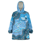 Adelaide Strikers NAIDOC Week 2026 Custom Wearable Blanket Hoodie 50 Years Deadly Indigenous Art Glitter Effect