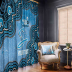 Adelaide Strikers NAIDOC Week 2026 Custom Window Curtain 50 Years Deadly Indigenous Art Glitter Effect
