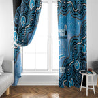 Adelaide Strikers NAIDOC Week 2026 Custom Window Curtain 50 Years Deadly Indigenous Art Glitter Effect