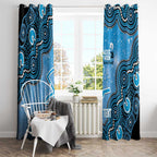 Adelaide Strikers NAIDOC Week 2026 Custom Window Curtain 50 Years Deadly Indigenous Art Glitter Effect
