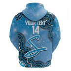 Adelaide Strikers NAIDOC Week 2026 Custom Zip Hoodie 50 Years Deadly Indigenous Art Glitter Effect