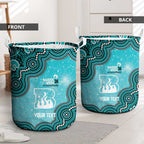 Brisbane Heat NAIDOC Week 2026 Custom Laundry Basket 50 Years Deadly Indigenous Art Glitter Effect