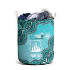 Brisbane Heat NAIDOC Week 2026 Custom Laundry Basket 50 Years Deadly Indigenous Art Glitter Effect