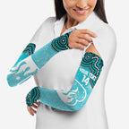 Brisbane Heat NAIDOC Week 2026 Custom Arm Sleeves 50 Years Deadly Indigenous Art Glitter Effect