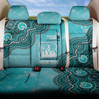 Brisbane Heat NAIDOC Week 2026 Custom Back Car Seat Cover 50 Years Deadly Indigenous Art Glitter Effect