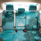 Brisbane Heat NAIDOC Week 2026 Custom Back Car Seat Cover 50 Years Deadly Indigenous Art Glitter Effect