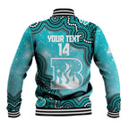 Brisbane Heat NAIDOC Week 2026 Custom Baseball Jacket 50 Years Deadly Indigenous Art Glitter Effect