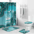 Brisbane Heat NAIDOC Week 2026 Custom Bathroom Set 50 Years Deadly Indigenous Art Glitter Effect