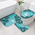 Brisbane Heat NAIDOC Week 2026 Custom Bathroom Set 50 Years Deadly Indigenous Art Glitter Effect