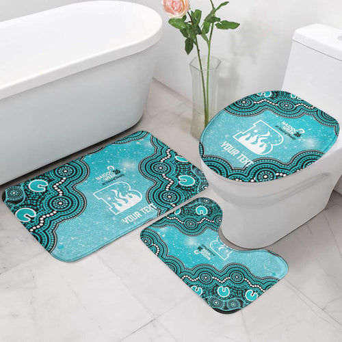 Brisbane Heat NAIDOC Week 2026 Custom Bathroom Set 50 Years Deadly Indigenous Art Glitter Effect