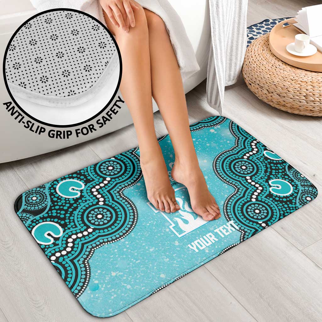 Brisbane Heat NAIDOC Week 2026 Custom Bathroom Set 50 Years Deadly Indigenous Art Glitter Effect