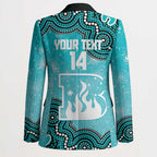 Brisbane Heat NAIDOC Week 2026 Custom Blazer 50 Years Deadly Indigenous Art Glitter Effect