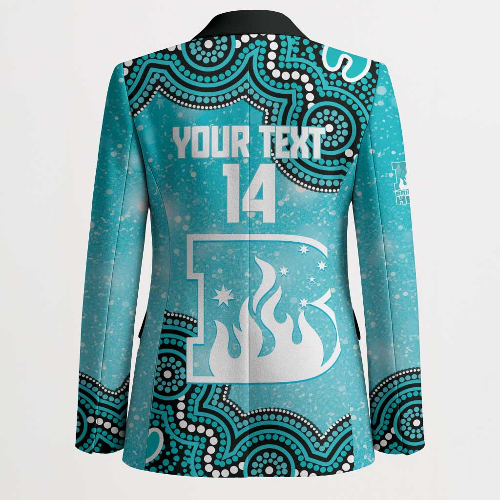 Brisbane Heat NAIDOC Week 2026 Custom Blazer 50 Years Deadly Indigenous Art Glitter Effect