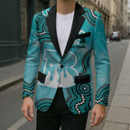 Brisbane Heat NAIDOC Week 2026 Custom Blazer 50 Years Deadly Indigenous Art Glitter Effect