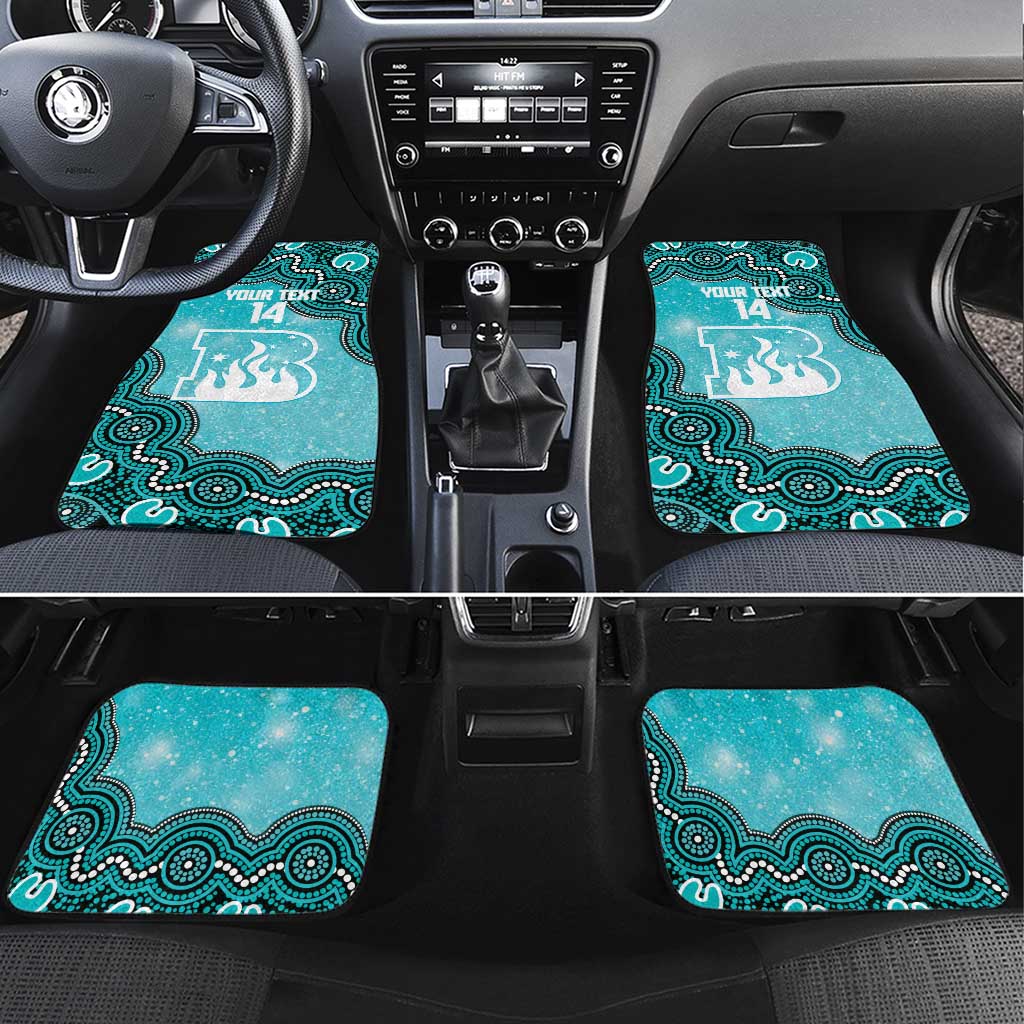 Brisbane Heat NAIDOC Week 2026 Custom Car Mats 50 Years Deadly Indigenous Art Glitter Effect