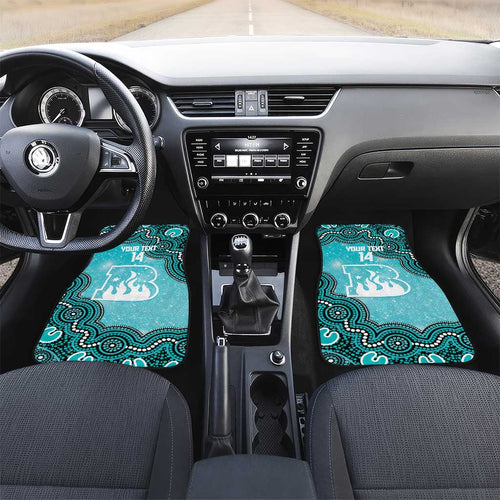 Brisbane Heat NAIDOC Week 2026 Custom Car Mats 50 Years Deadly Indigenous Art Glitter Effect