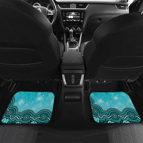 Brisbane Heat NAIDOC Week 2026 Custom Car Mats 50 Years Deadly Indigenous Art Glitter Effect