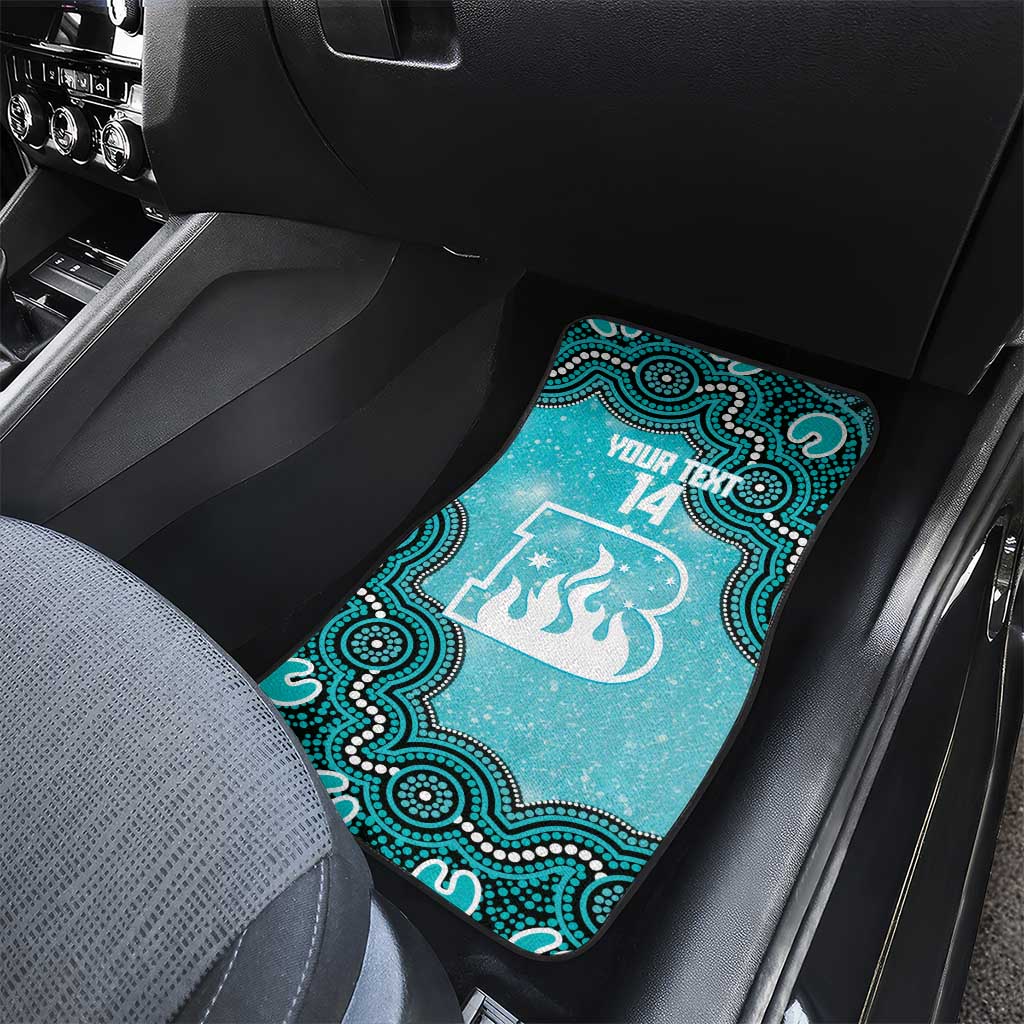 Brisbane Heat NAIDOC Week 2026 Custom Car Mats 50 Years Deadly Indigenous Art Glitter Effect