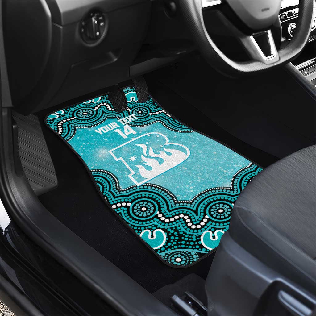 Brisbane Heat NAIDOC Week 2026 Custom Car Mats 50 Years Deadly Indigenous Art Glitter Effect