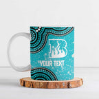 Brisbane Heat NAIDOC Week 2026 Custom Ceramic Mug 50 Years Deadly Indigenous Art Glitter Effect