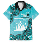 Brisbane Heat NAIDOC Week 2026 Custom Family Matching Long Sleeve Bodycon Dress and Hawaiian Shirt 50 Years Deadly Indigenous Art Glitter Effect