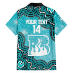 Brisbane Heat NAIDOC Week 2026 Custom Family Matching Off Shoulder Maxi Dress and Hawaiian Shirt 50 Years Deadly Indigenous Art Glitter Effect