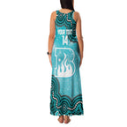 Brisbane Heat NAIDOC Week 2026 Custom Family Matching Tank Maxi Dress and Hawaiian Shirt 50 Years Deadly Indigenous Art Glitter Effect