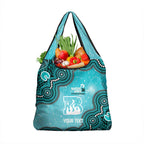 Brisbane Heat NAIDOC Week 2026 Custom Grocery Bag 50 Years Deadly Indigenous Art Glitter Effect