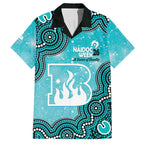 Brisbane Heat NAIDOC Week 2026 Custom Hawaiian Shirt 50 Years Deadly Indigenous Art Glitter Effect