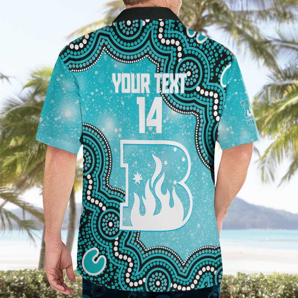 Brisbane Heat NAIDOC Week 2026 Custom Hawaiian Shirt 50 Years Deadly Indigenous Art Glitter Effect
