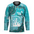 Brisbane Heat NAIDOC Week 2026 Custom Hockey Jersey 50 Years Deadly Indigenous Art Glitter Effect