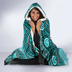 Brisbane Heat NAIDOC Week 2026 Custom Hooded Blanket 50 Years Deadly Indigenous Art Glitter Effect