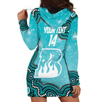 Brisbane Heat NAIDOC Week 2026 Custom Hoodie Dress 50 Years Deadly Indigenous Art Glitter Effect