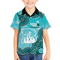 Brisbane Heat NAIDOC Week 2026 Custom Kid Hawaiian Shirt 50 Years Deadly Indigenous Art Glitter Effect