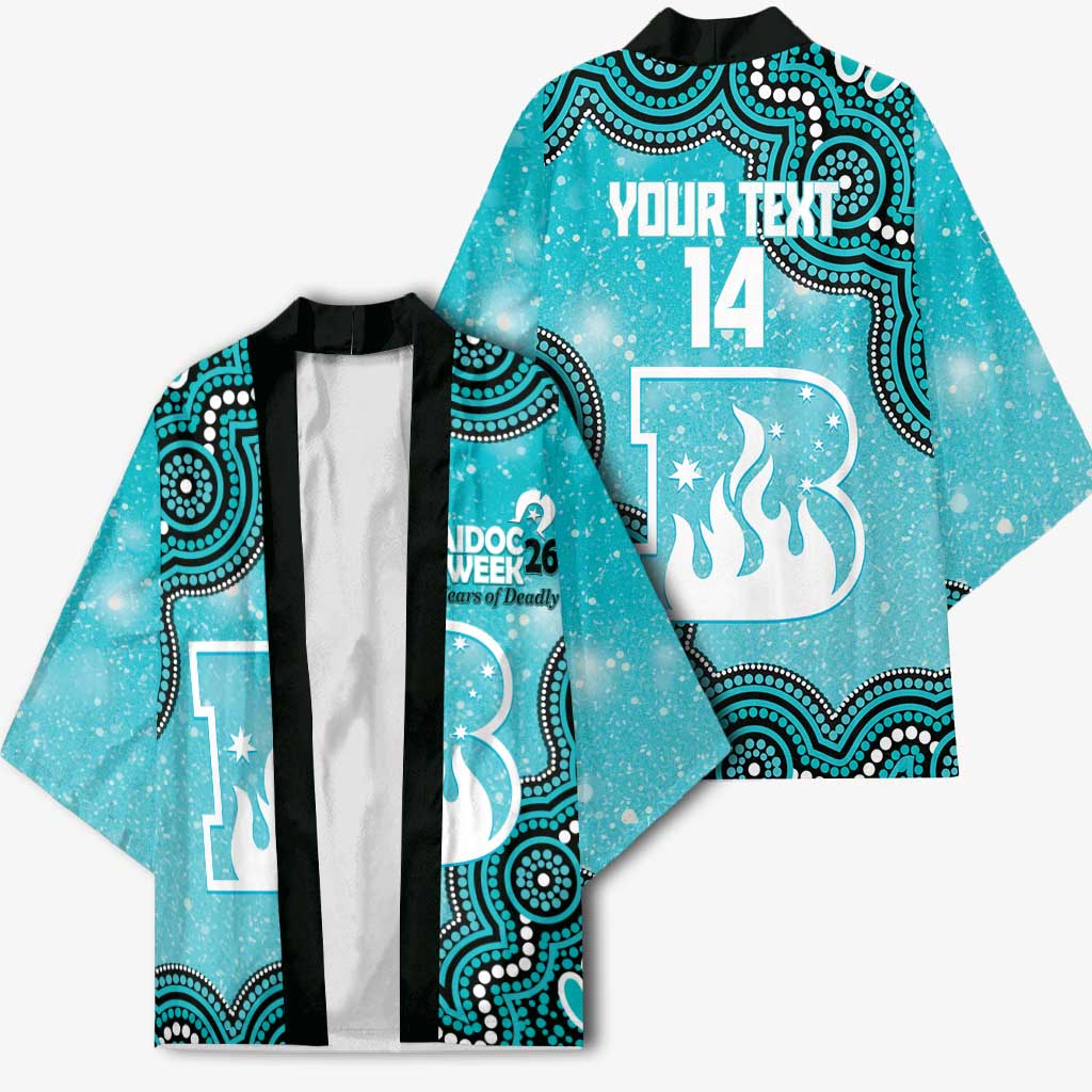 Brisbane Heat NAIDOC Week 2026 Custom Kimono 50 Years Deadly Indigenous Art Glitter Effect