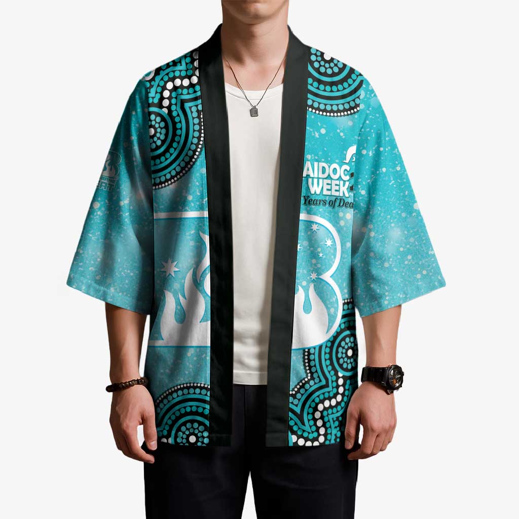 Brisbane Heat NAIDOC Week 2026 Custom Kimono 50 Years Deadly Indigenous Art Glitter Effect