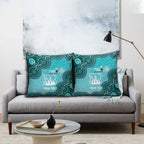 Brisbane Heat NAIDOC Week 2026 Custom Pillow Cover 50 Years Deadly Indigenous Art Glitter Effect