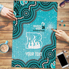 Brisbane Heat NAIDOC Week 2026 Custom Puzzle 50 Years Deadly Indigenous Art Glitter Effect