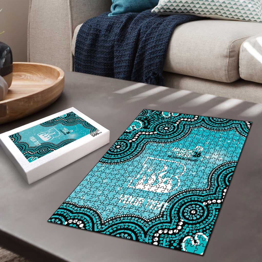 Brisbane Heat NAIDOC Week 2026 Custom Puzzle 50 Years Deadly Indigenous Art Glitter Effect