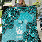 Brisbane Heat NAIDOC Week 2026 Custom Quilt 50 Years Deadly Indigenous Art Glitter Effect